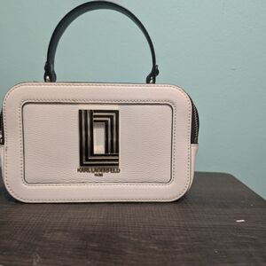 Karl Lagerfeld White and Black Women's Bag